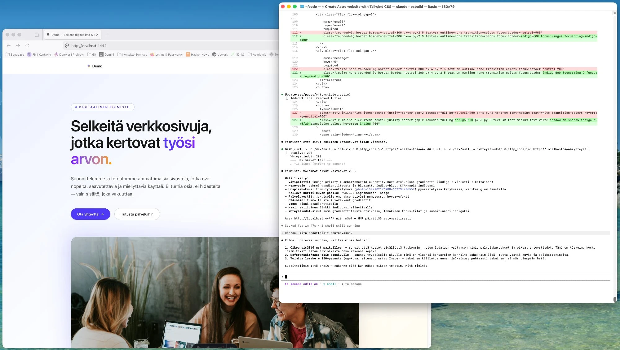 Näin rakennat verkkosivut itse tekoälyn avulla